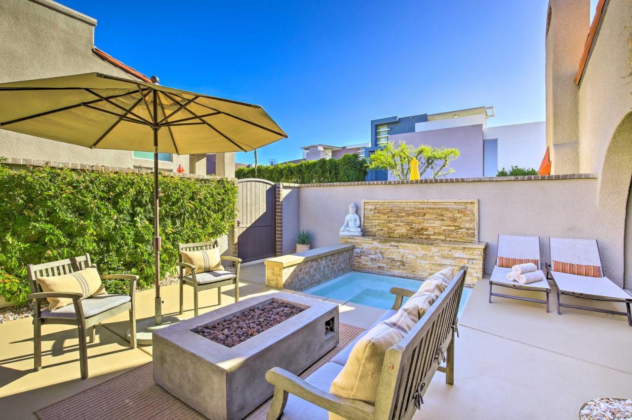 Dtwn Palm Springs Condo Bbq, Pool, Fire Pit, Etc! Exterior foto